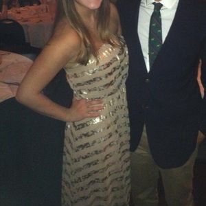 Strapless dress